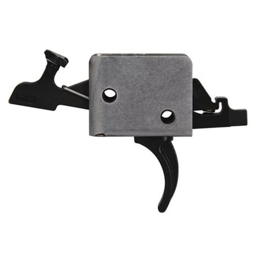 MATCH GRADE 1 SET-3LB RLS LRG CURVEDAR15/AR10 Curved Trigger Curved Trigger - Large Pin - 1 lb Set - 3 lb Release -Self-contained and easy-to-install AR-15 trigger groups - Ultra-crisp trigger with no feel of creep prior to hammer release - Trigger has glass-smooth breaksth no feel of creep prior to hammer release - Trigger has glass-smooth breaks